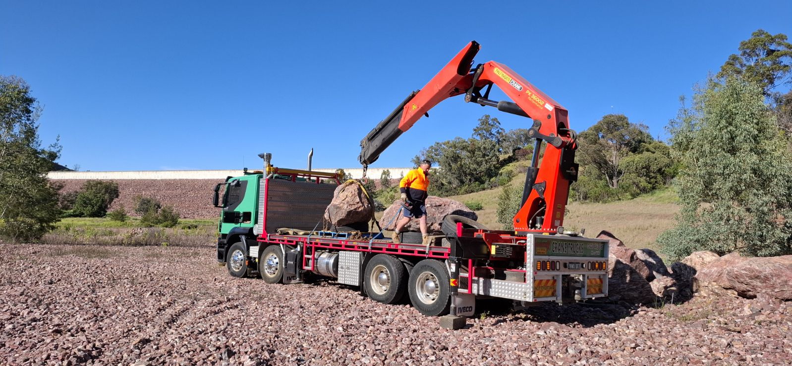 Deep ocean specimens on their way to Canberra