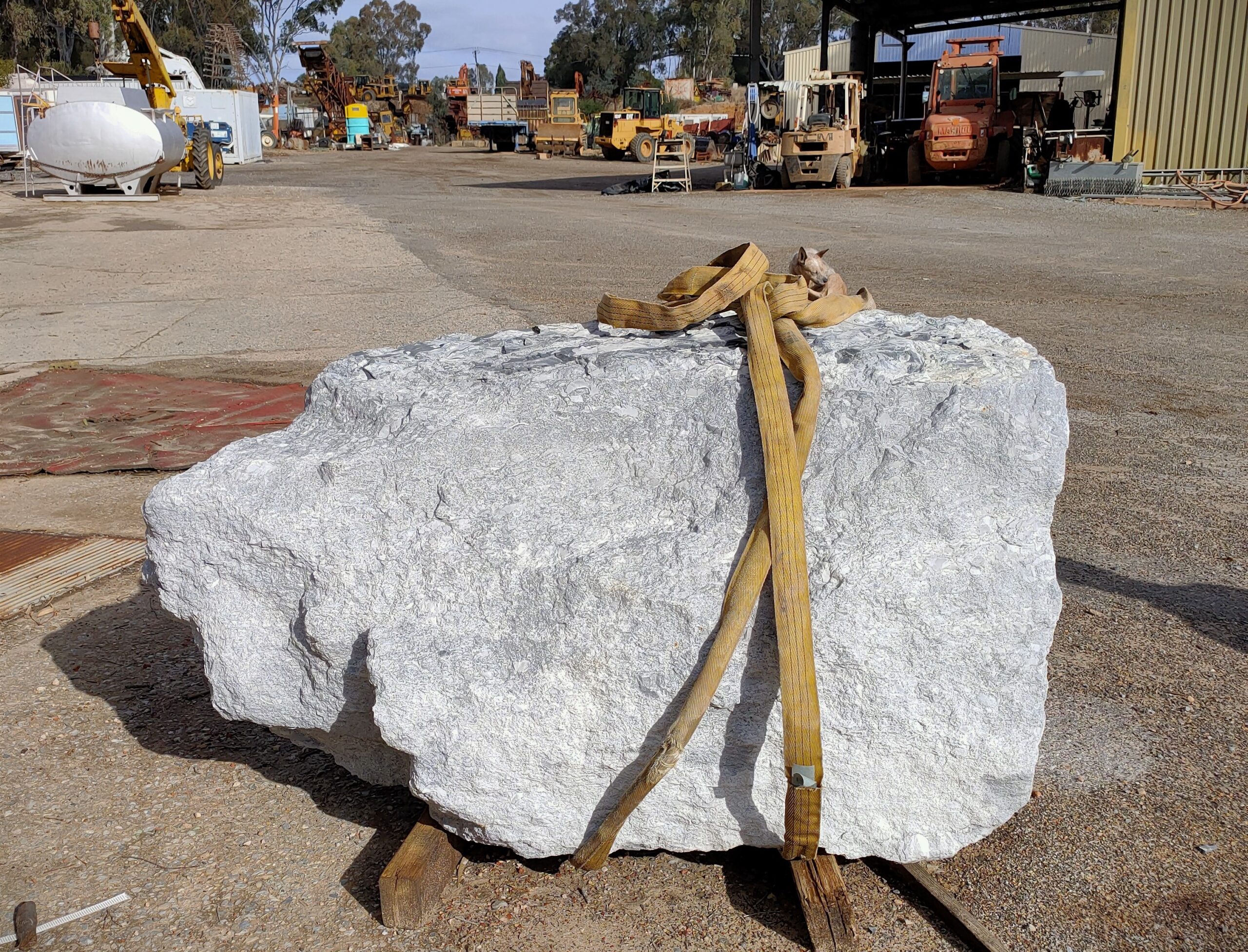 Myrtle Springs magnesite to join the National Rock Garden