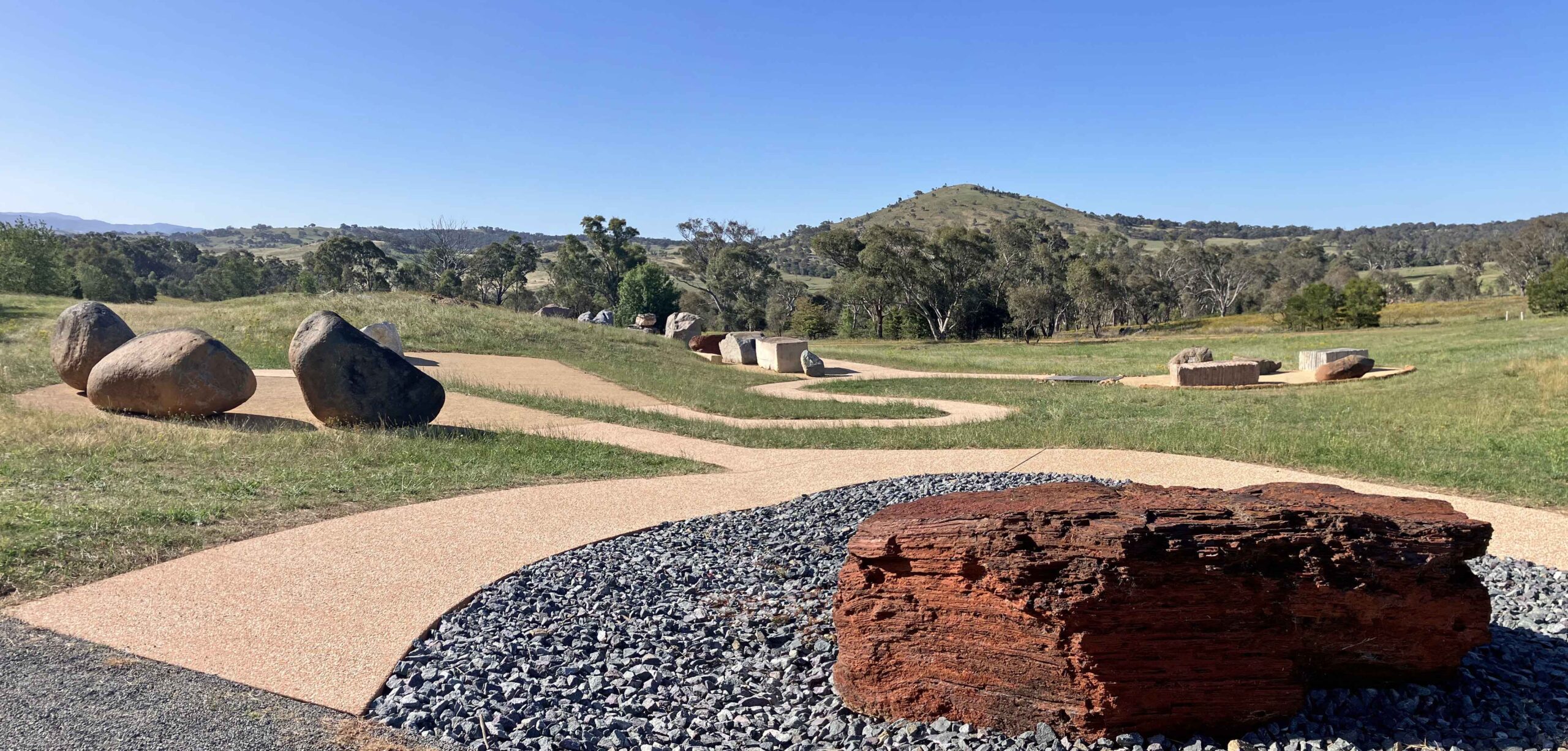 Relocated National Rock Garden now ready for visitors